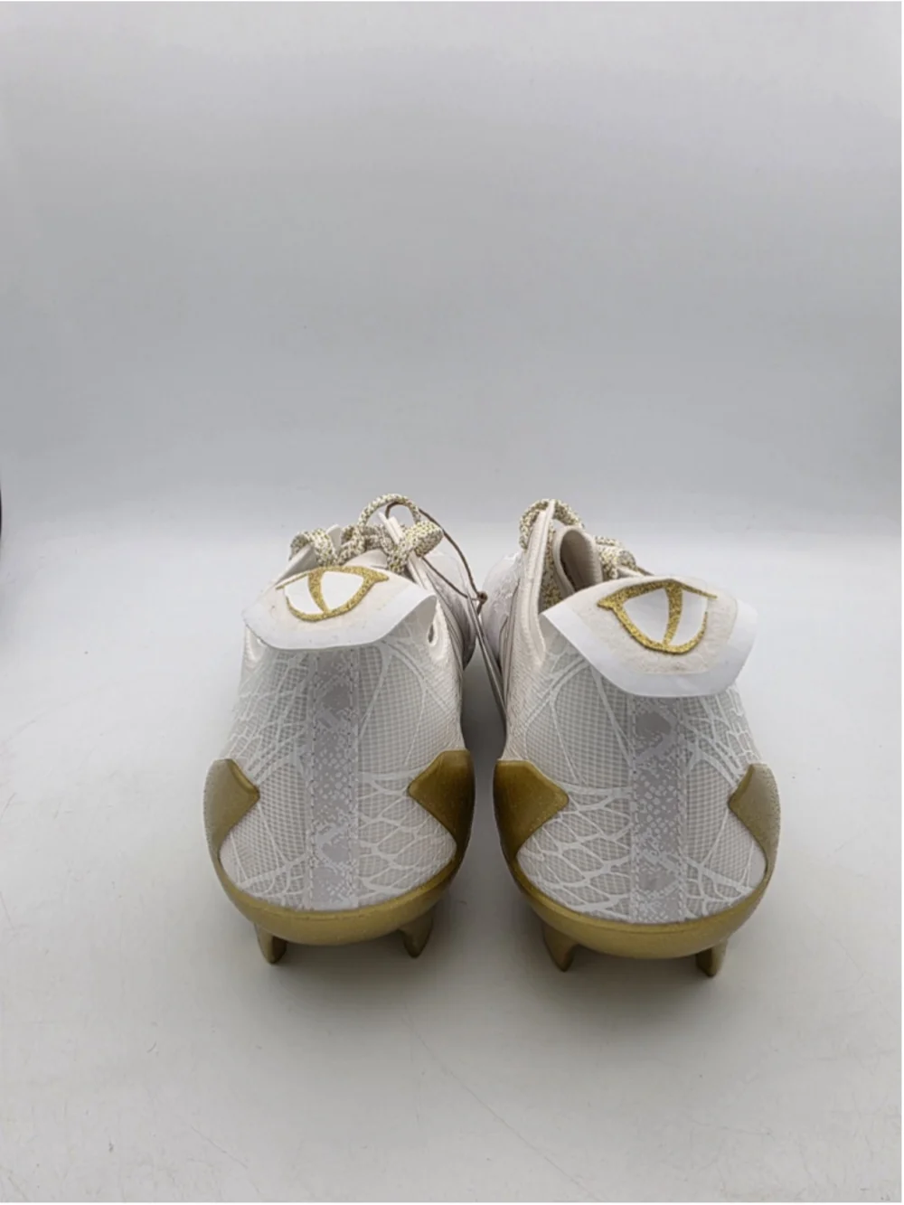 Adidas Adizero Electric White Gold Metallic Cleats Men's Size 7.5 JH6254